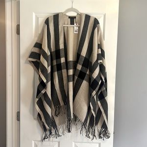 Banana Republic Shawl Tunic Wrap NWT